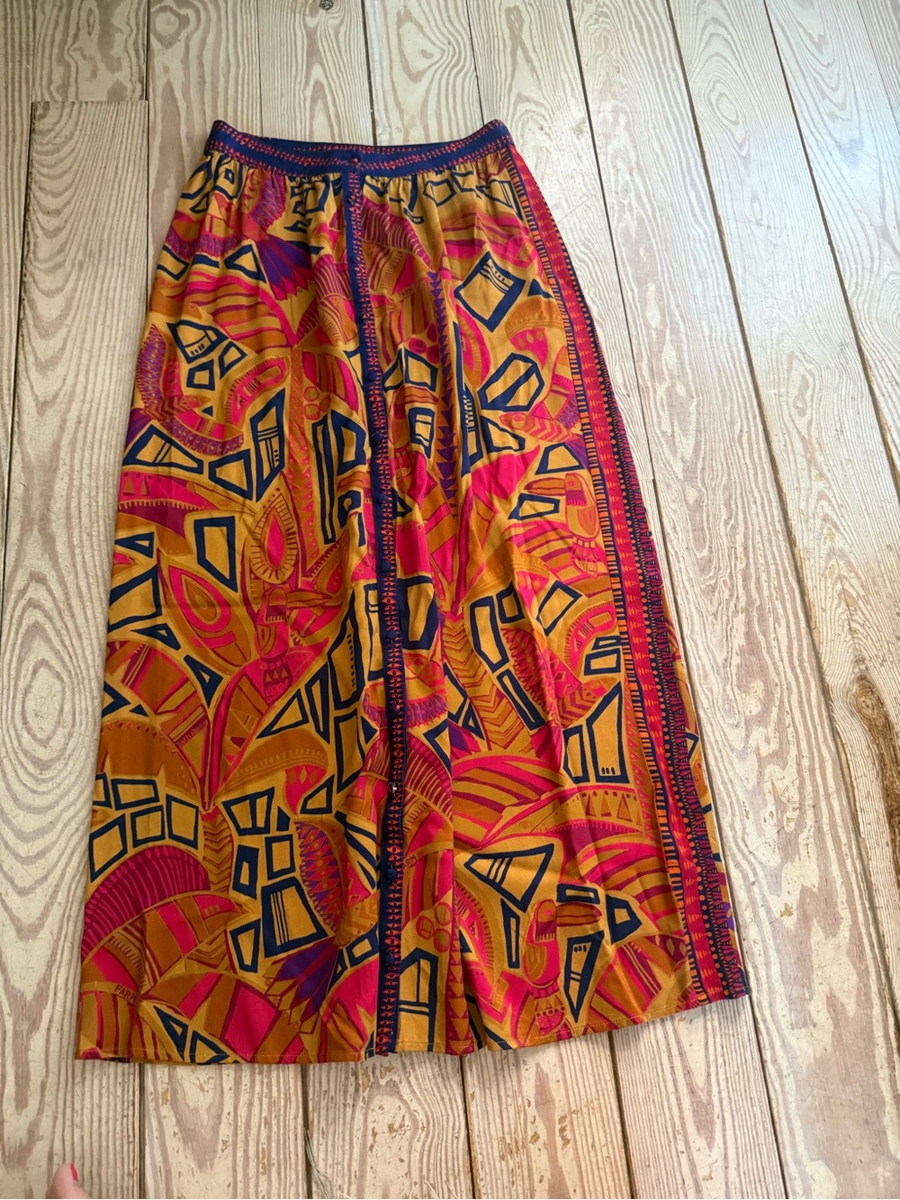 Farm Rio Cool Tropical Maxi Skirt size S